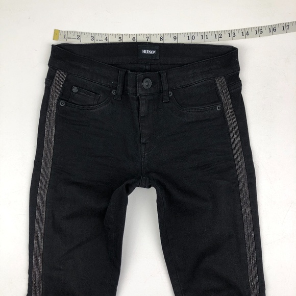 Hudson Jeans Luna Embellished Ankle Super Skinny - Picture 3 of 9